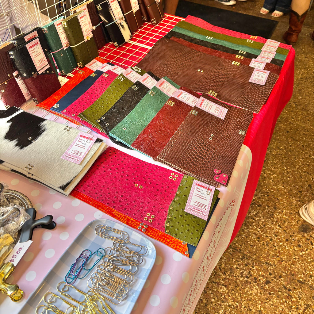 Build Your Own Leather Journal Event