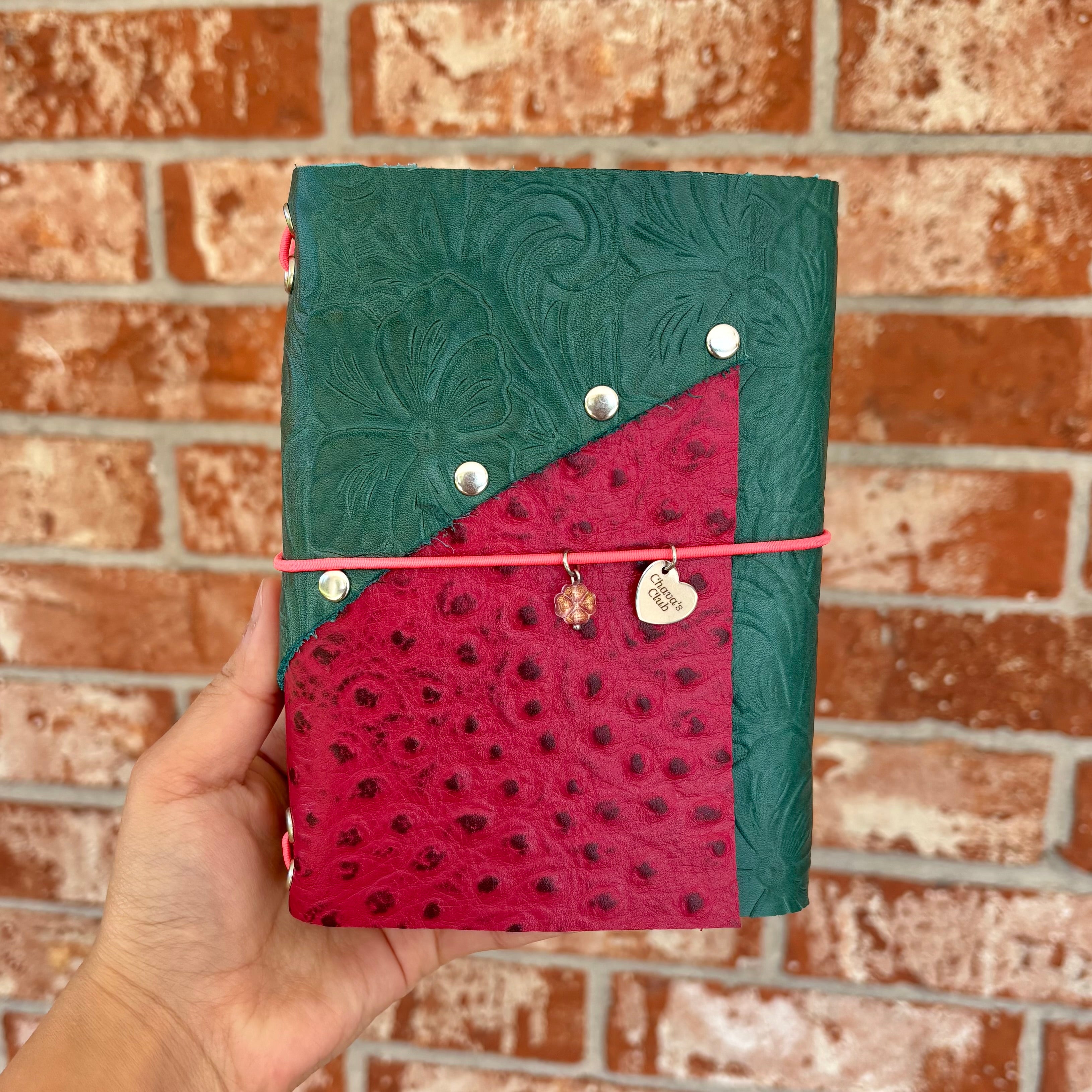 A6 Scrap Leather Journal