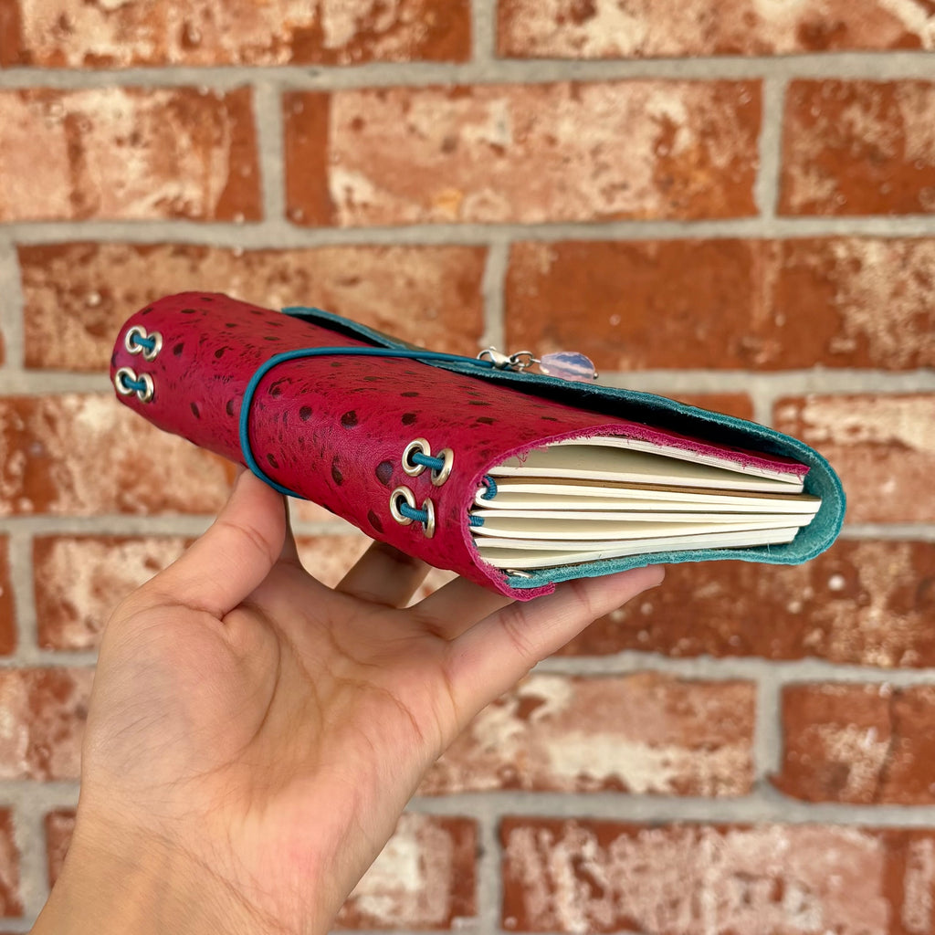 A6 Scrap Leather Journal