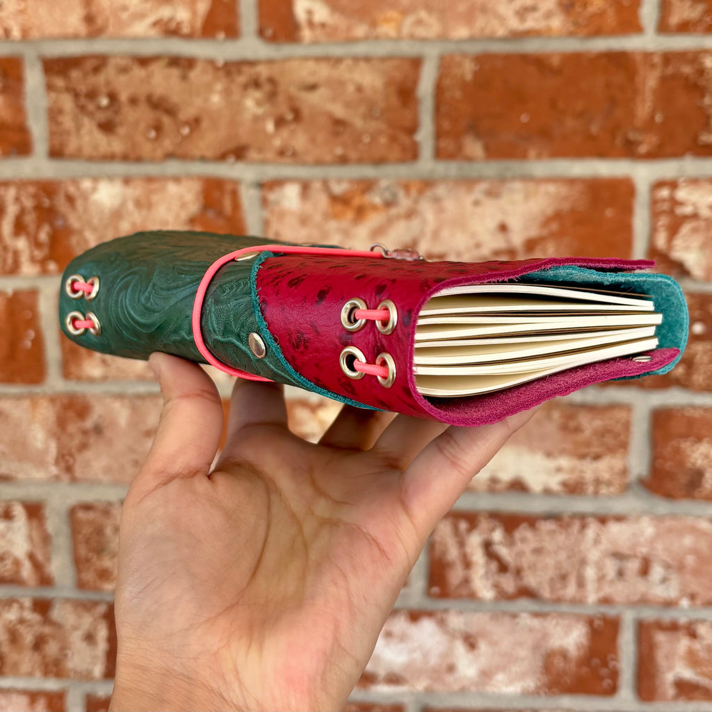 A6 Scrap Leather Journal