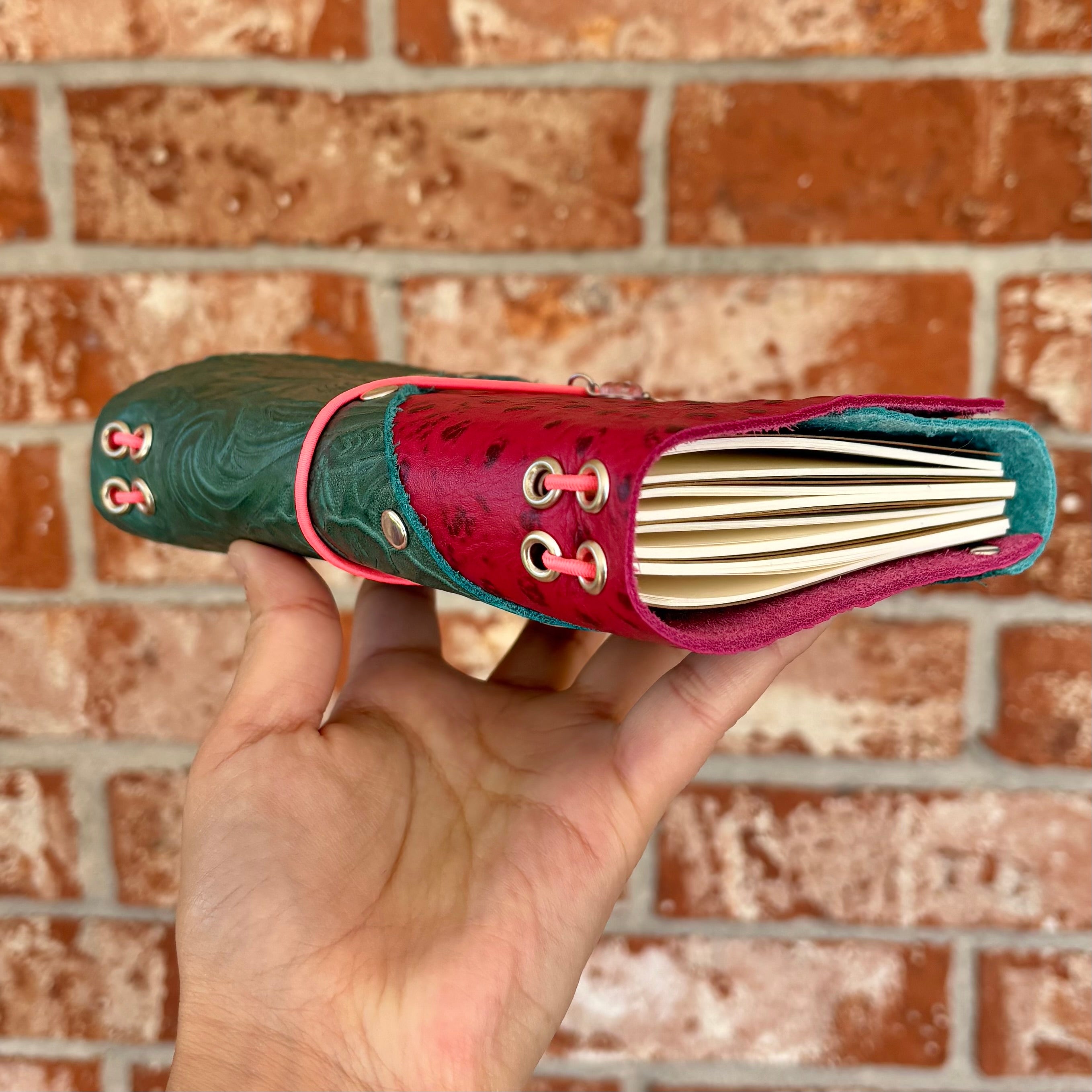 A6 Scrap Leather Journal