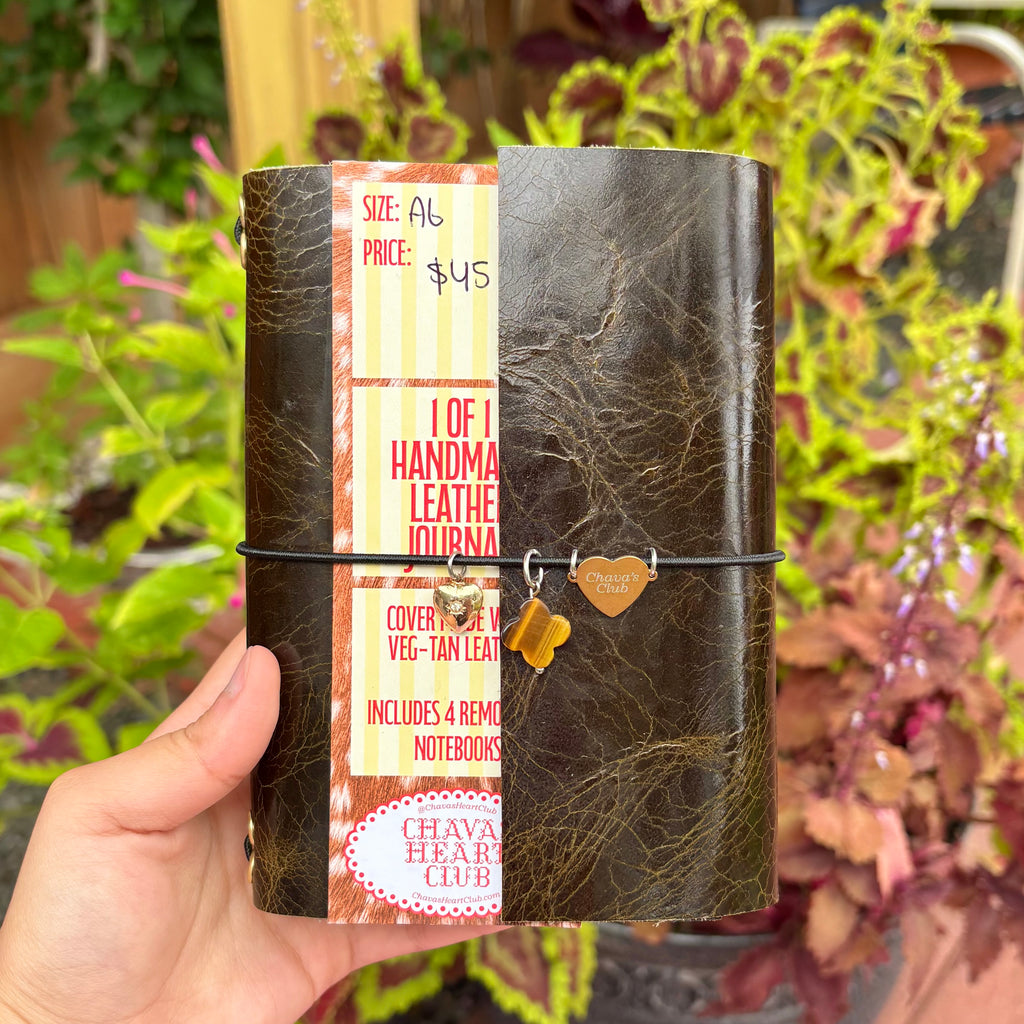 A6 Leather Journal