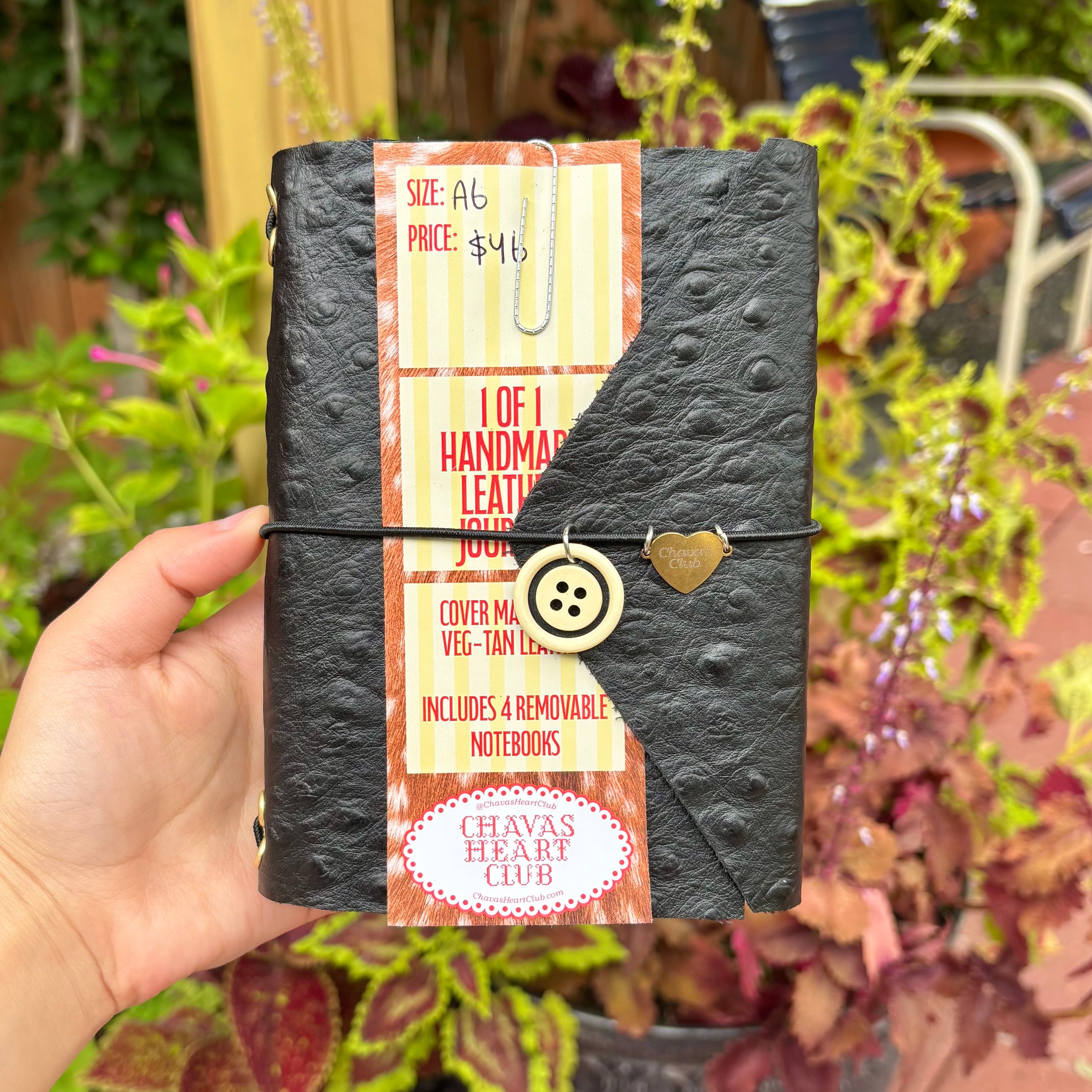 A6 Leather Journal