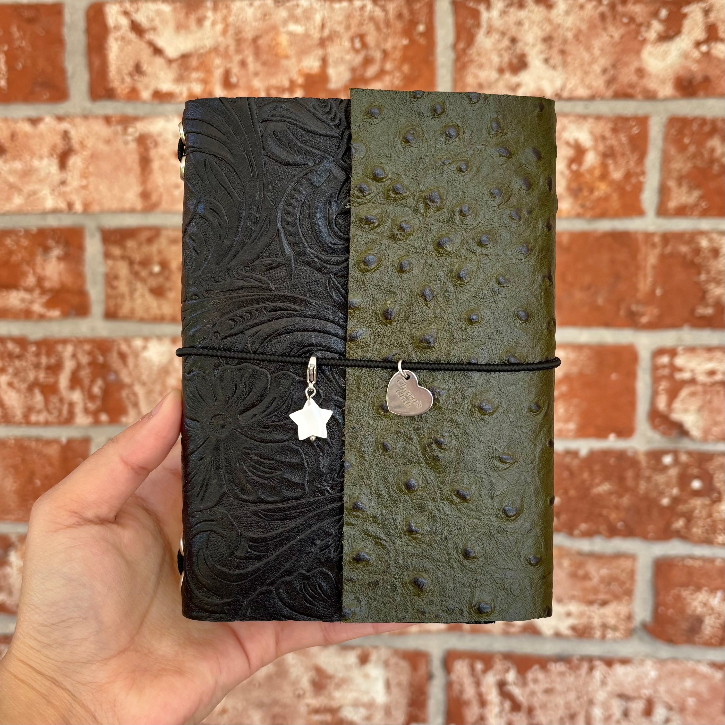 A6 Scrap Leather Journal