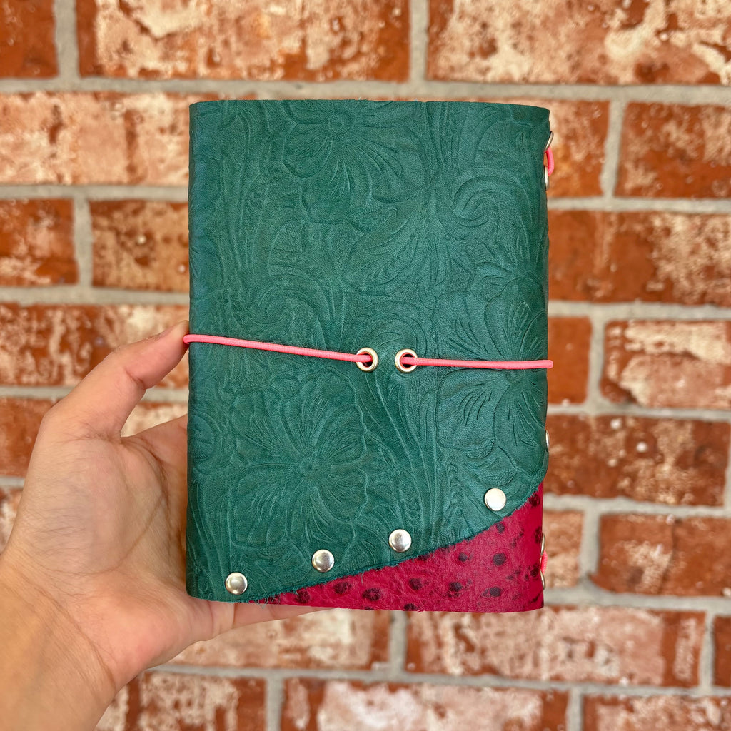 A6 Scrap Leather Journal
