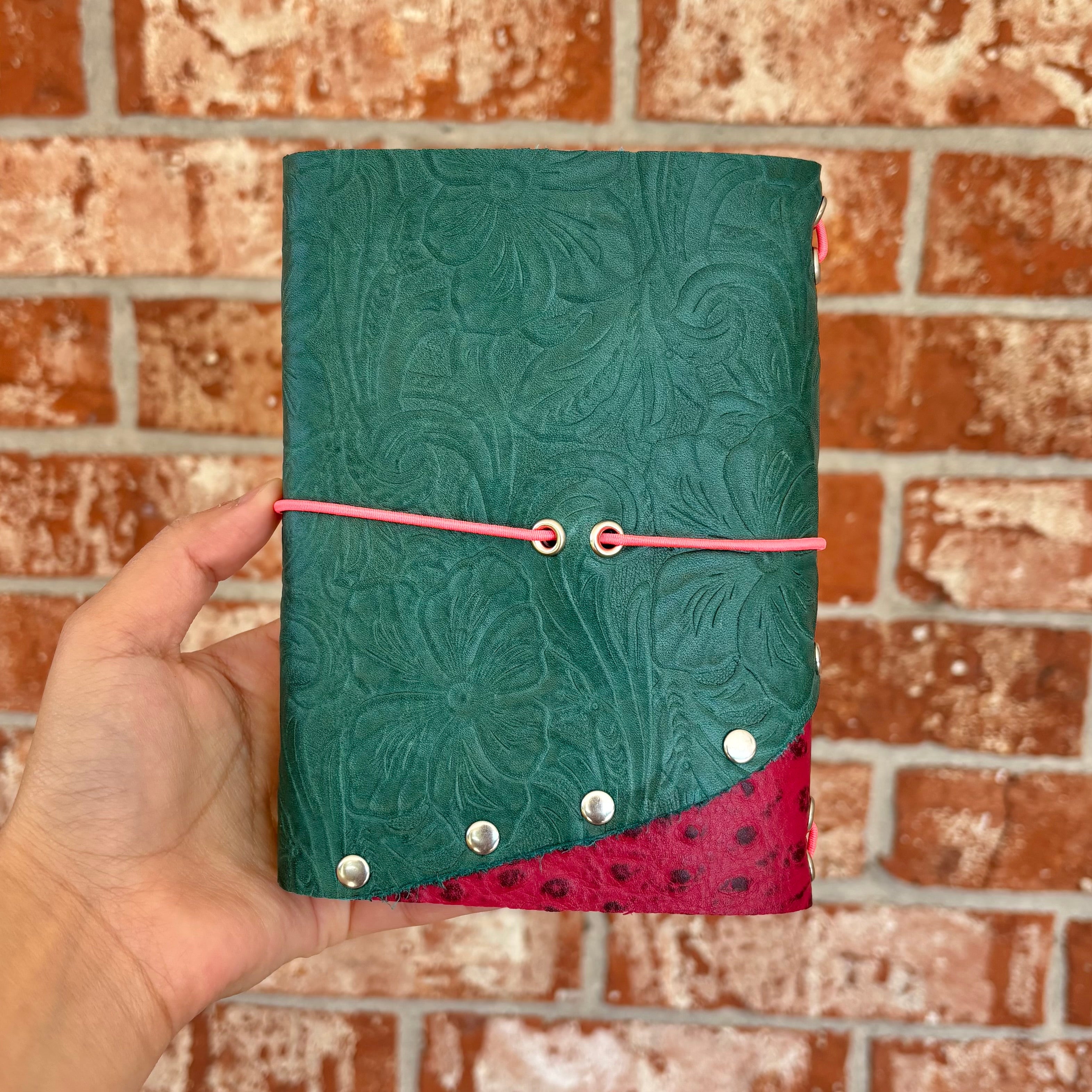 A6 Scrap Leather Journal