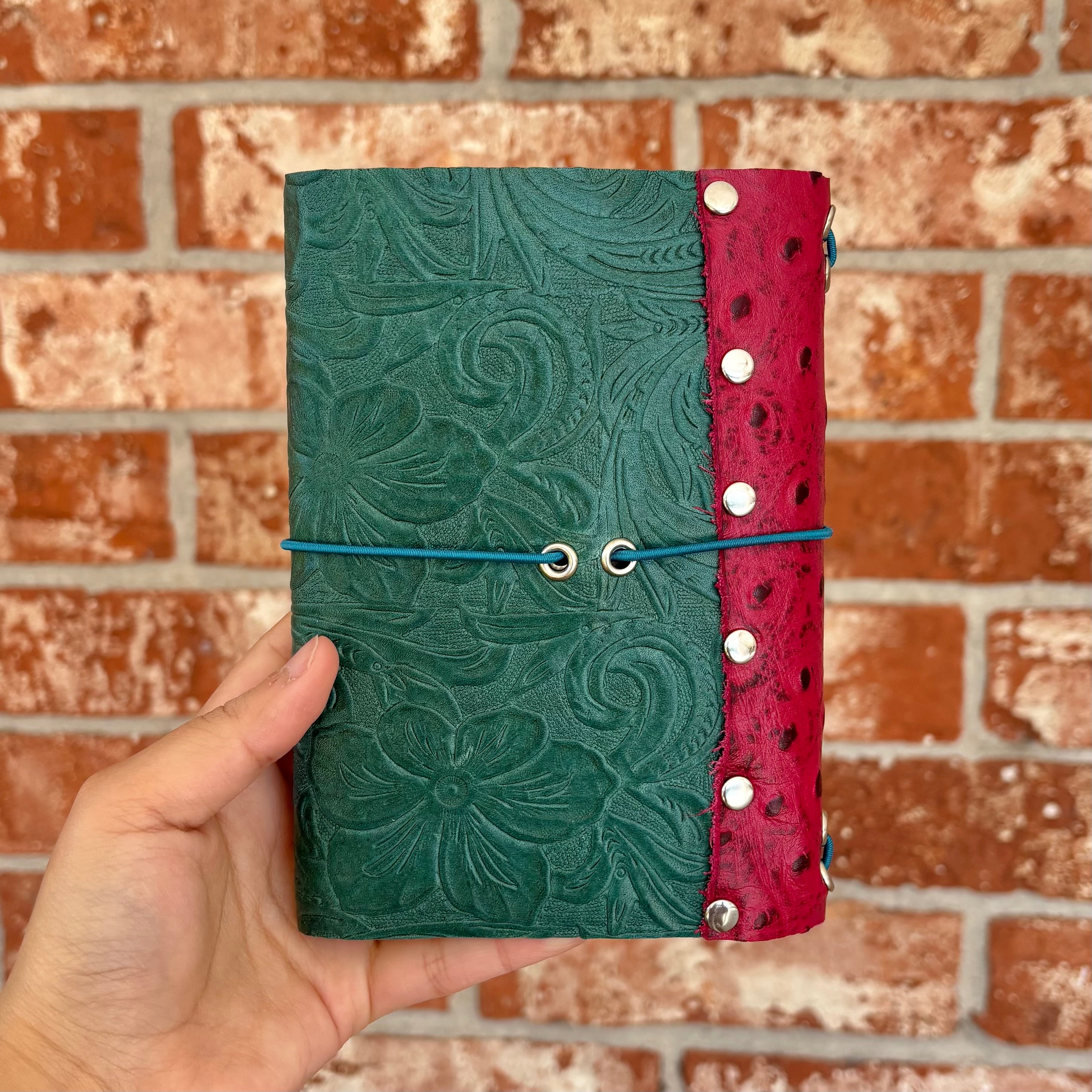 A6 Scrap Leather Journal