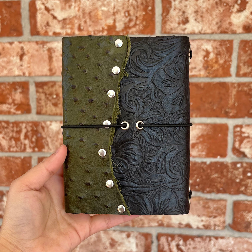 A6 Scrap Leather Journal